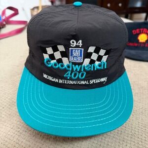 Vintage 1994 GM Goodwrench 400‎ Michigan International Speedway Snapback Hat USA